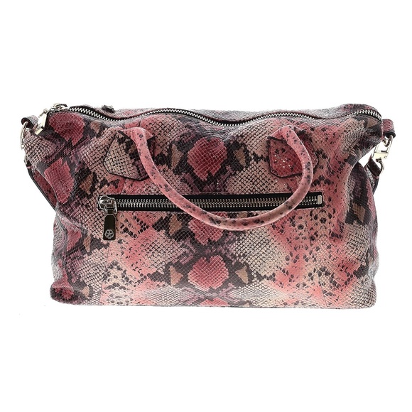 Trina Turk leather snakeskin print handbag NWT - Picture 3 of 11